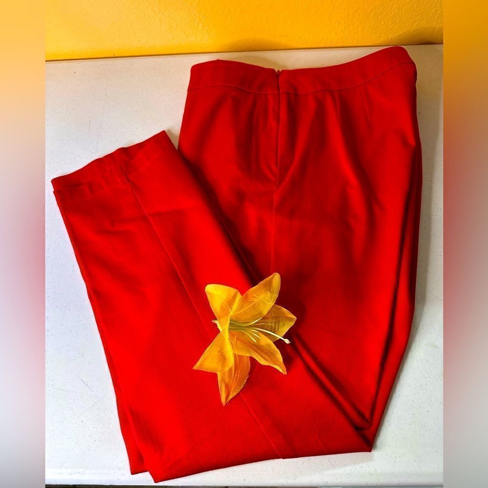 Chicos red pants size 1